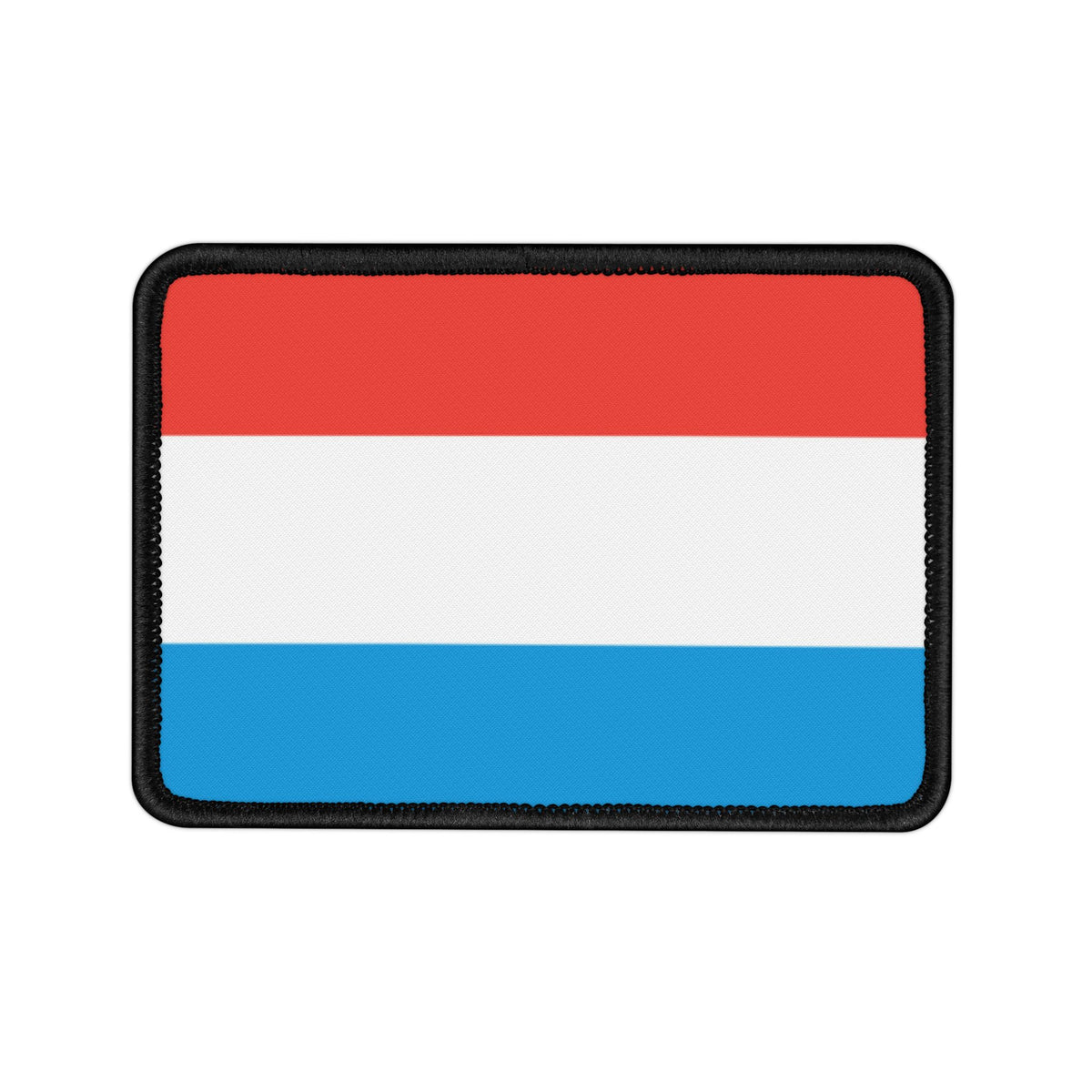 Flag Village Luxembourg Flag Embroidery Iron-On Patches
