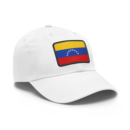 Flag Village Venezuela Flag Hat Cap with Leather Patch