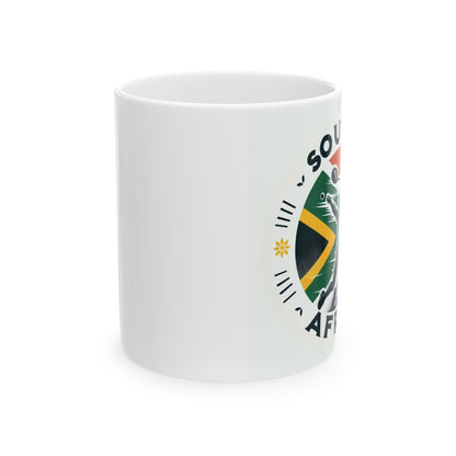 Flag Village South Africa Sporting Flag Ceramic Coffee Mug 11oz ZAF0006