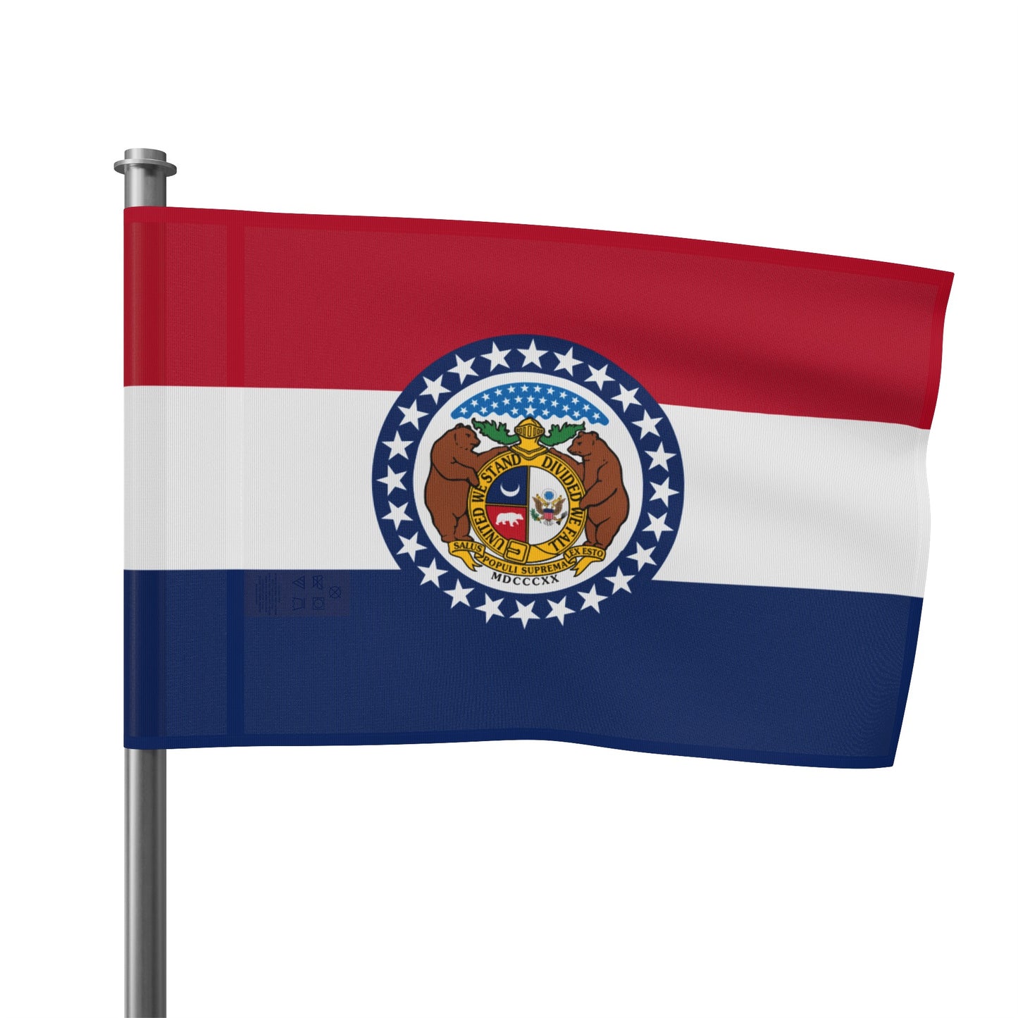 Flag Village USA Missouri State Flag 18" x 12" / 36" x 24" / 60" x 36"
