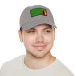 Flag Village Zambia Flag Hat Cap with Leather Patch