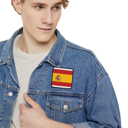 Flag Village Spain Flag Embroidery Iron-On Patches
