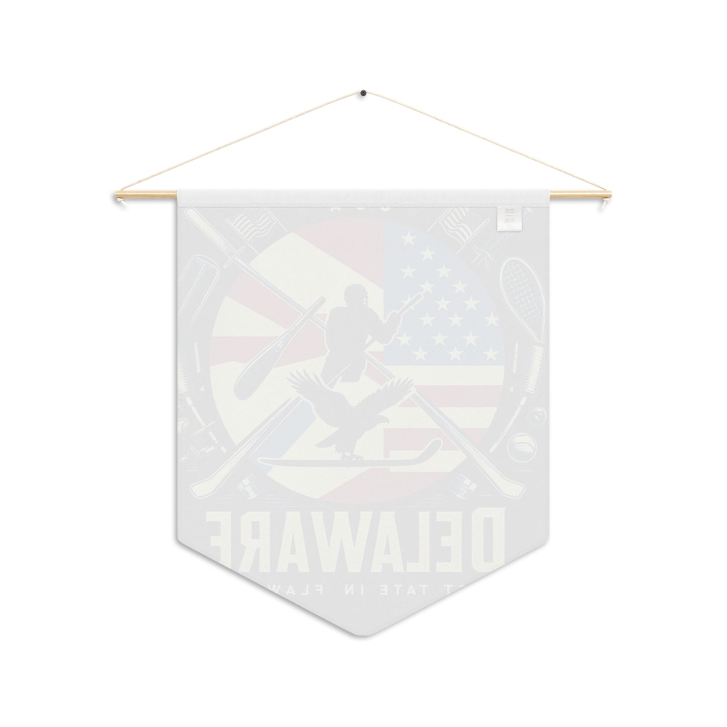 Flag Village Delaware State Flag Pennant Sporting Home Wall decoration DE0002