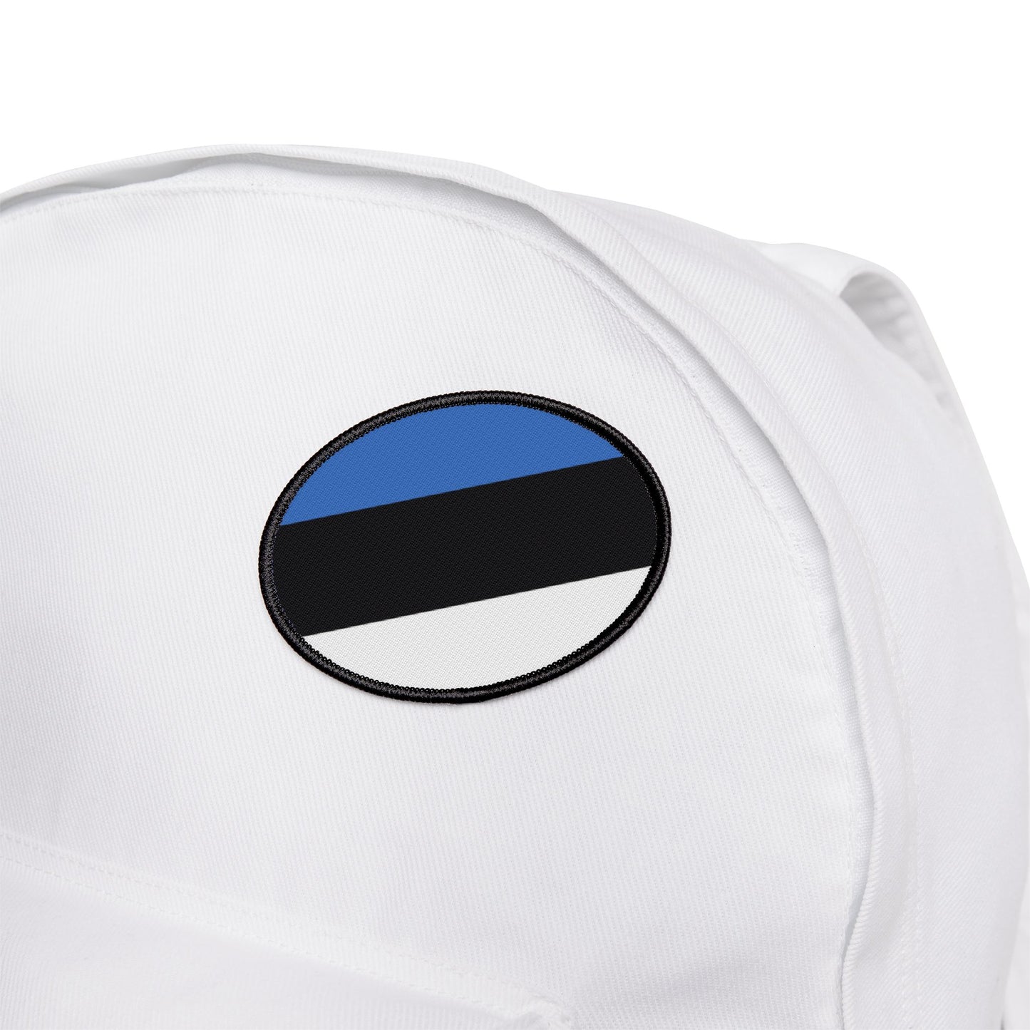 Flag Village Estonia Flag Embroidery Iron-On Patches