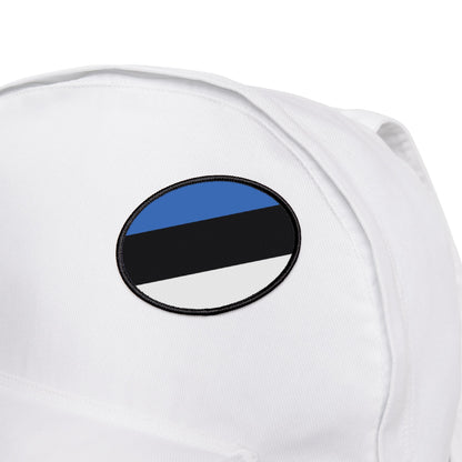 Flag Village Estonia Flag Embroidery Iron-On Patches