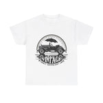 Flag Village USA Vintage Car Flag T-SHIRT Heavy Cotton Tee USA0006