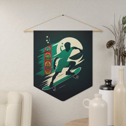 Flag Village Turkmenistan Flag Pennant Sporting Home Wall decoration TKM0002