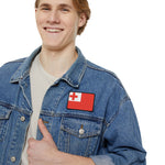 Flag Village Tonga Flag Embroidery Iron-On Patches FV-PT0079