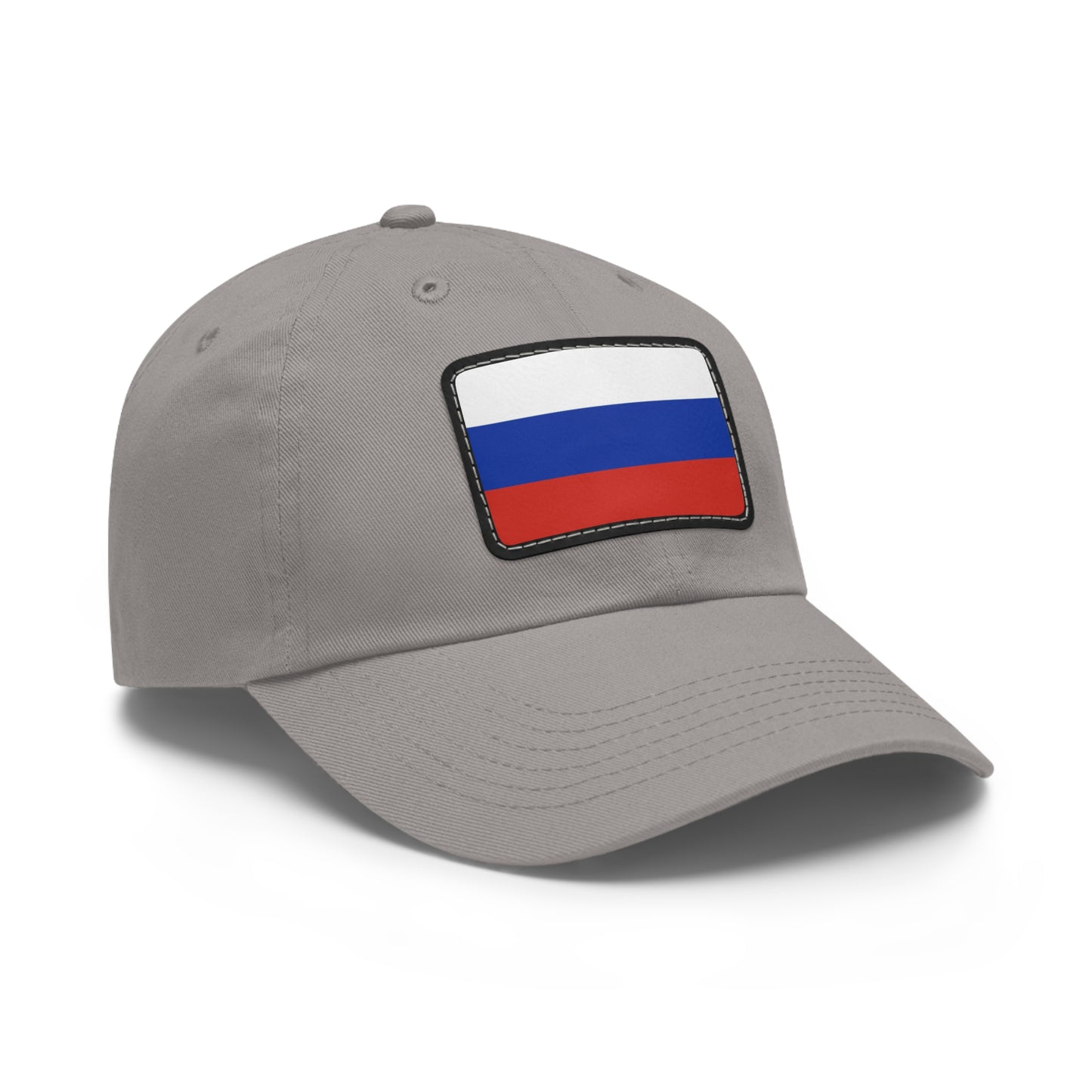 Flag Village Russia Flag Hat Cap with Leather Patch