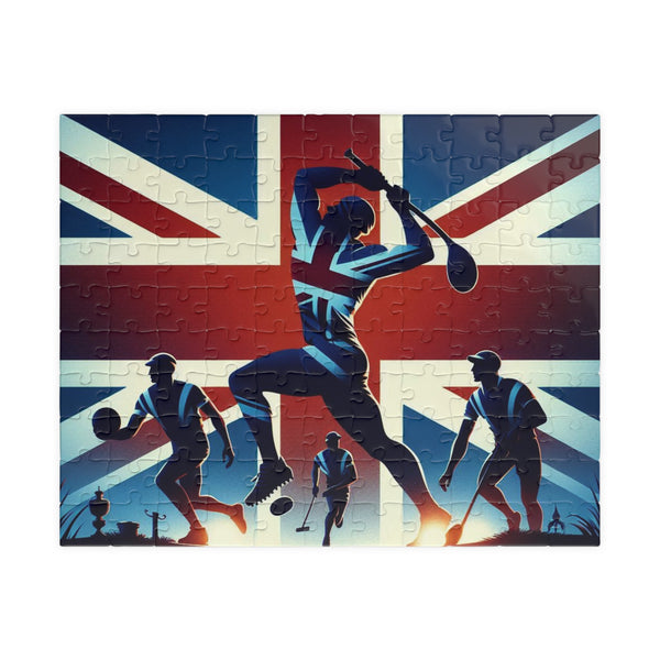 Flag Village United Kingdom Sporting Flag Puzzle