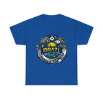 Flag Village Brazil Sporting Flag T-SHIRT Heavy Cotton Tee BRA0015