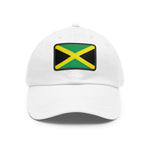 Flag Village Jamaica Flag Hat Cap with Leather Patch