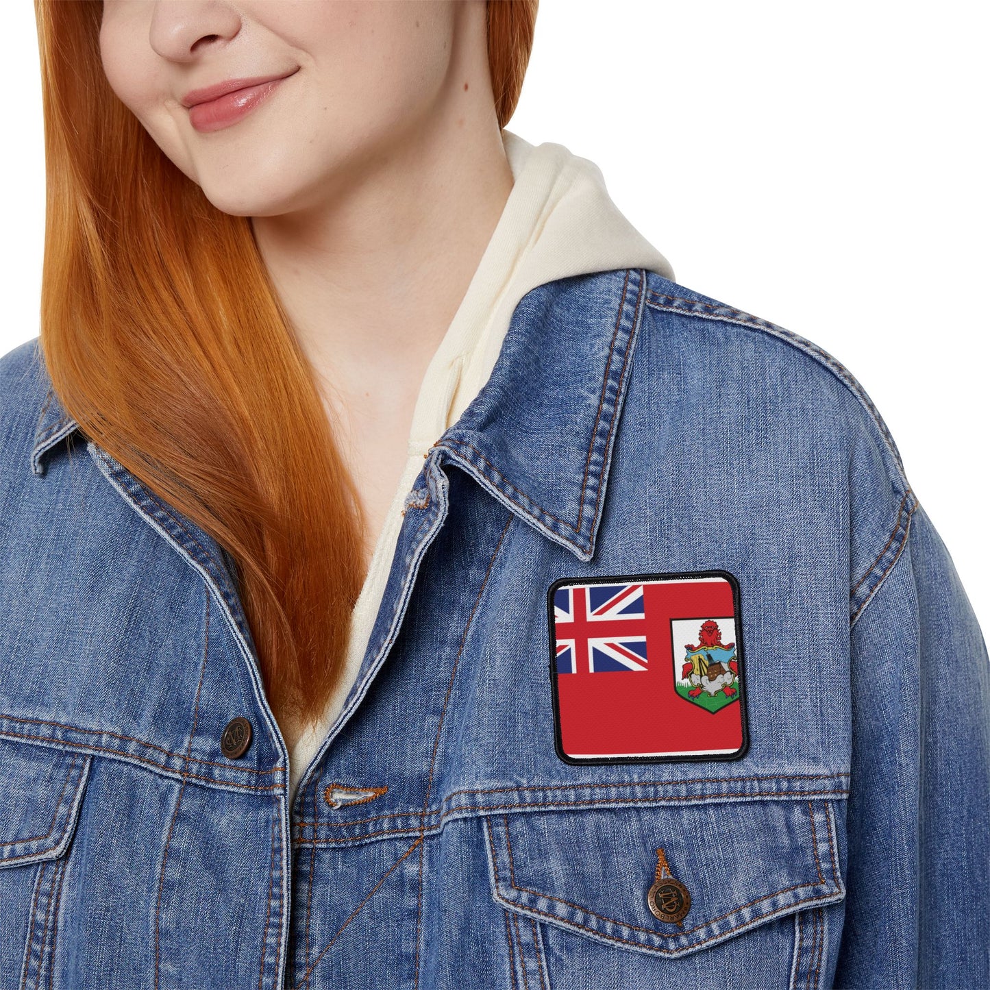 Flag Village Bermuda Flag Embroidery Iron-On Patches
