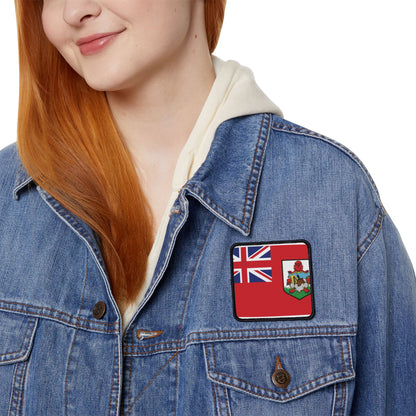 Flag Village Bermuda Flag Embroidery Iron-On Patches