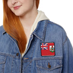 Flag Village Bermuda Flag Embroidery Iron-On Patches