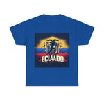 Flag Village Ecuador Sporting Flag T-SHIRT Heavy Cotton Tee ECU0003