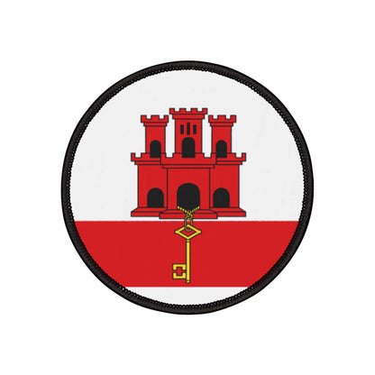 Flag Village Gibraltar Flag Embroidery Iron-On Patches