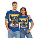 Flag Village Ecuador Sporting Flag T-SHIRT Heavy Cotton Tee ECU0007