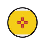 Flag Village New Mexico State Flag Embroidered Iron-On Patch