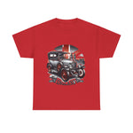 Flag Village UK Vintage Car Flag T-SHIRT Heavy Cotton Tee UK0014