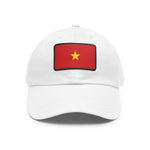 Flag Village Vietnam Flag Hat Cap with Leather Patch