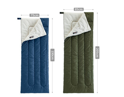 Flag Village Camping Thin Portable Envelope Cotton Sleeping Bag