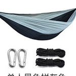 Flag Village Ultralight Outdoor Camping Nylon Hammock Sleep Swing Tree Bed Garden Furniture Hanging Double Hammock Chair Hangmat