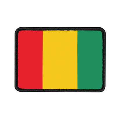 Flag Village Guinea Flag Embroidery Iron-On Patches