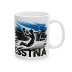 Flag Village Estonia Sporting Flag Ceramic Coffee Mug 11oz EST0005