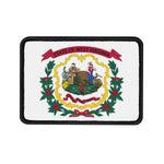 Flag Village West Virginia State Flag Embroidered Iron-On Patch