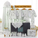 Flag Village Cotton Winter Newborn Baby Gift Box Newborn Supplies