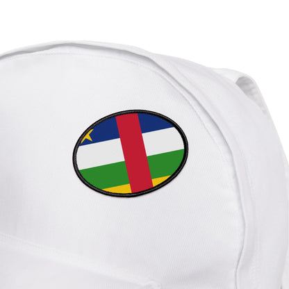 Flag Village Central African Republic Flag Embroidery Iron-On Patches