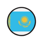Flag Village Kazakhstan Flag Embroidery Iron-On Patches
