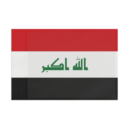Flag Village Iraq Flag 18" x 12" / 36" x 24" / 60" x 36"