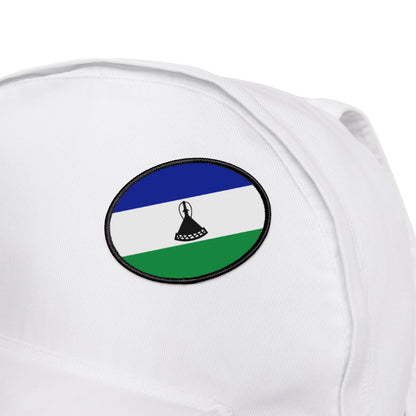 Flag Village Lesotho Flag Embroidery Iron-On Patches