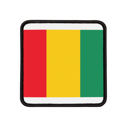 Flag Village Guinea Flag Embroidery Iron-On Patches