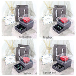 Flag Village Eternal flower gift box Earring Necklace Pendant box couple ring box
