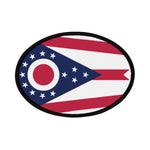Flag Village Ohio State Flag Embroidered Iron-On Patch