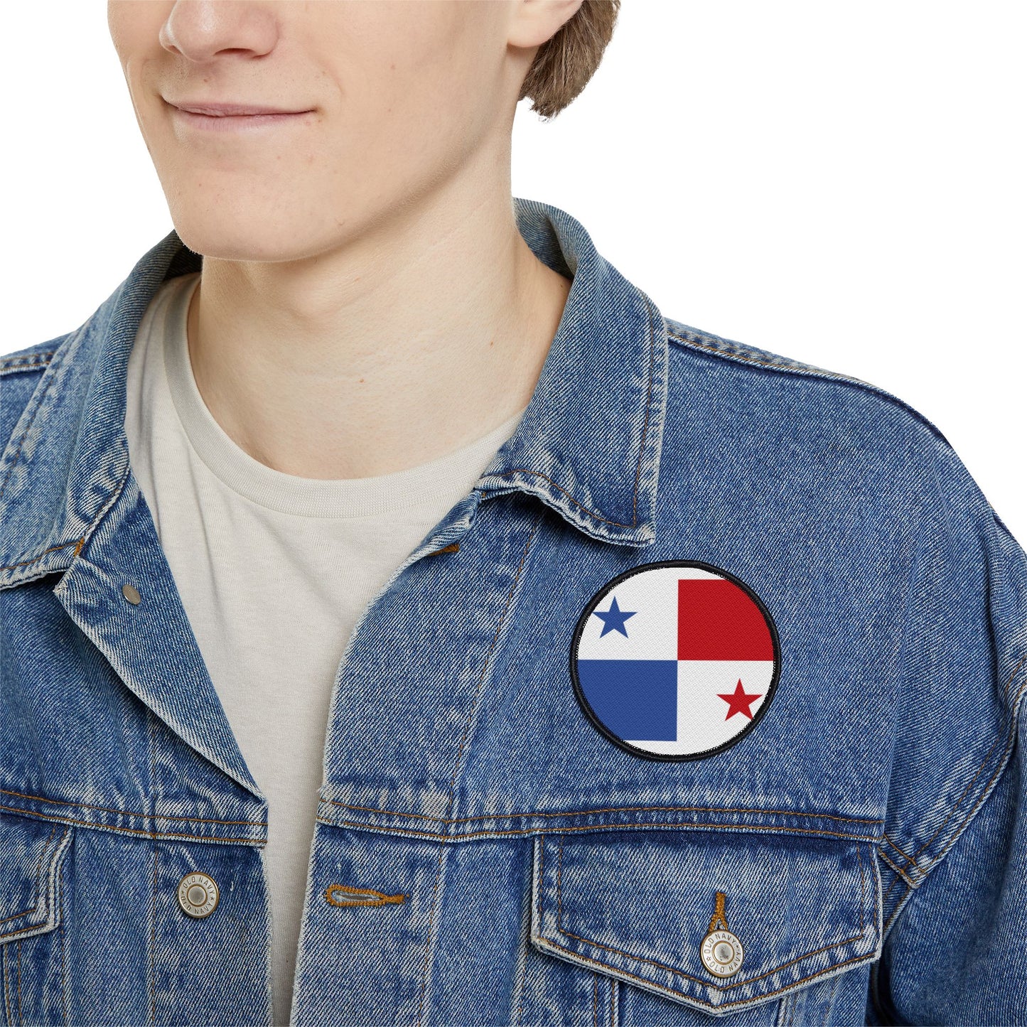 Flag Village Panama Flag Embroidery Iron-On Patches