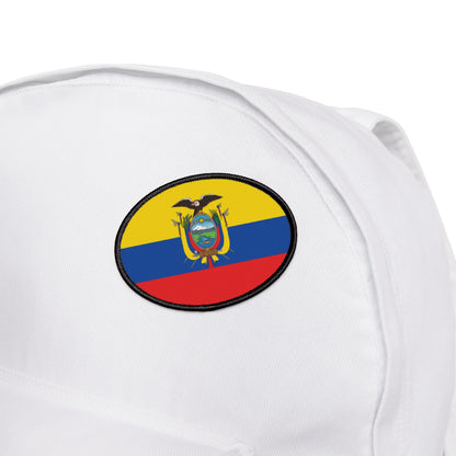 Flag Village Ecuador Flag Embroidery Iron-On Patches
