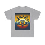 Flag Village Ecuador Sporting Flag T-SHIRT Heavy Cotton Tee ECU0008