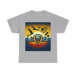 Flag Village Ecuador Sporting Flag T-SHIRT Heavy Cotton Tee ECU0008