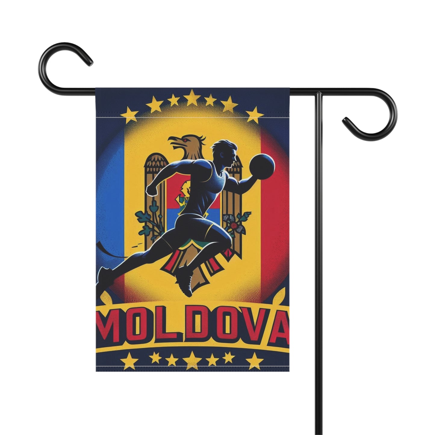 Flag Village Moldova Flag Sporting Garden & House Banner MDA0004