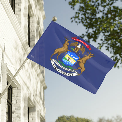 Flag Village USA Michigan State Flag 18" x 12" / 36" x 24" / 60" x 36"