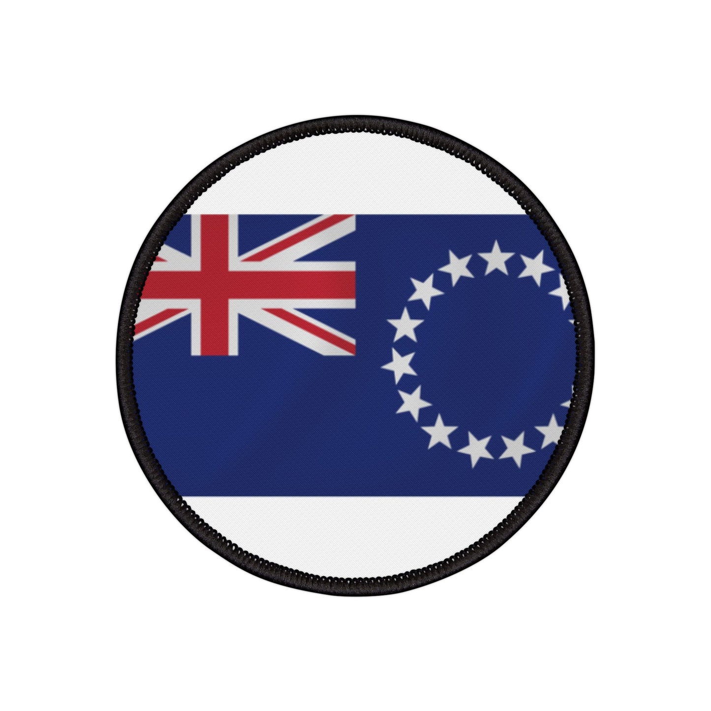 Flag Village Cook Islands Flag Embroidery Iron-On Patches