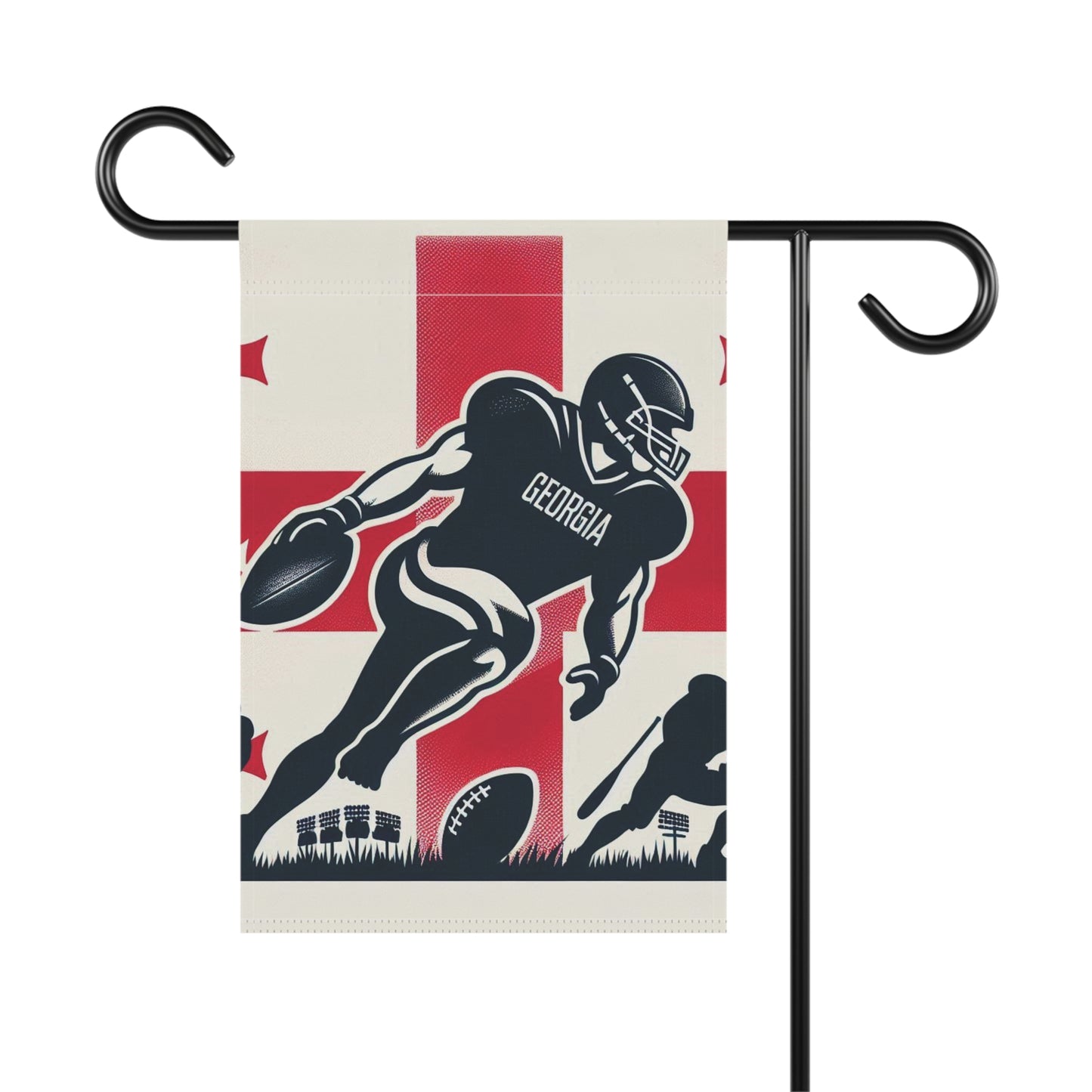 Flag Village Georgia Flag Sporting Garden & House Banner GEO0003
