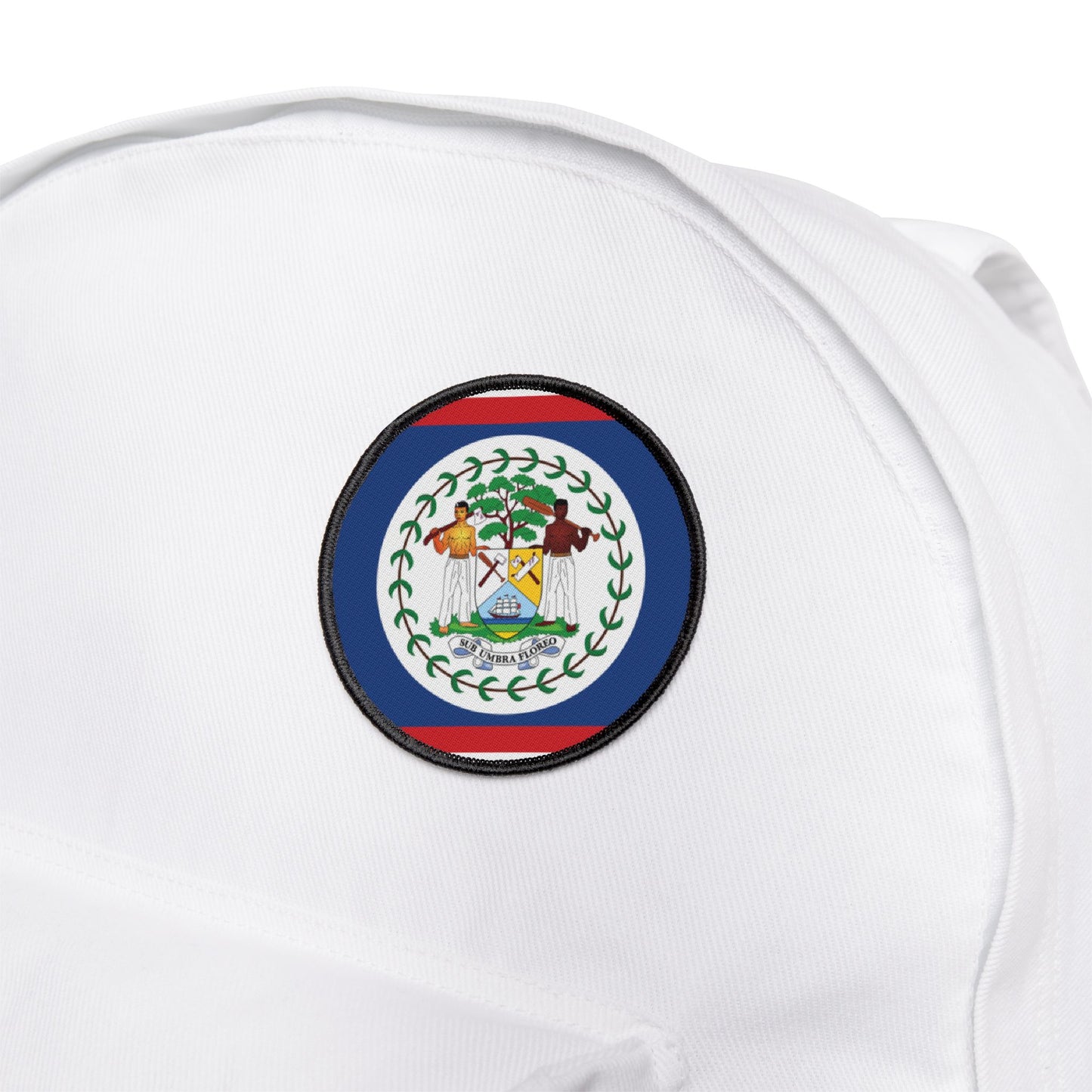 Flag Village Belize Flag Embroidery Iron-On Patches