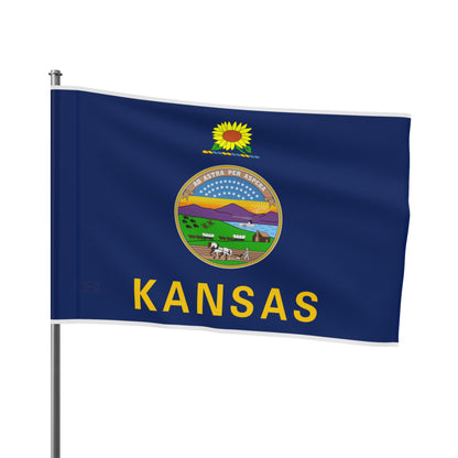 Flag Village USA Kansas State Flag 18" x 12" / 36" x 24" / 60" x 36"