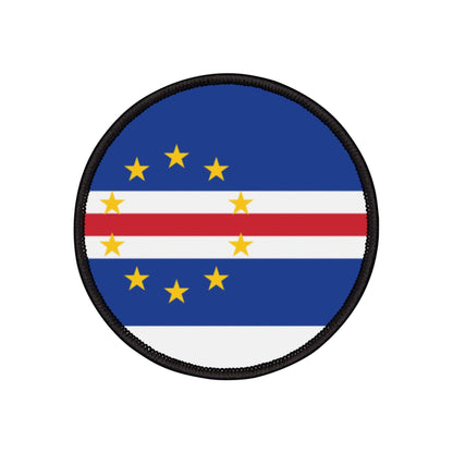 Flag Village Cape Verde Flag Embroidery Iron-On Patches