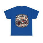 Flag Village UK Vintage Car Flag T-SHIRT Heavy Cotton Tee UK0005